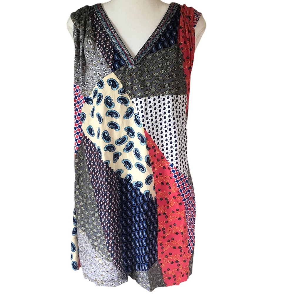 UMGEE Boho Patchwork Tank Top